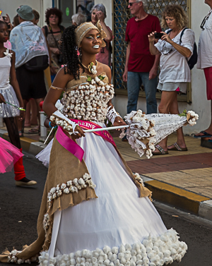 Carnival in Saint Anne, Martinique.